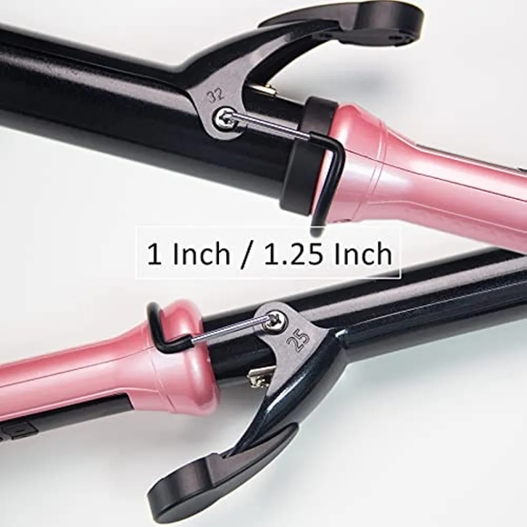 Beach Wave Curling Iron Wand 1 1/4 Inch, Hair Curler for Long Hair, Professional - Picture 4 of 5